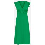 Only dámské midi šaty May zelené – Zboží Mobilmania