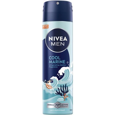Nivea deospray Cool Marine 150 ml – Zbozi.Blesk.cz