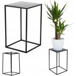 DekorStyle Květinový stojan Charr 40 cm černý – Sleviste.cz