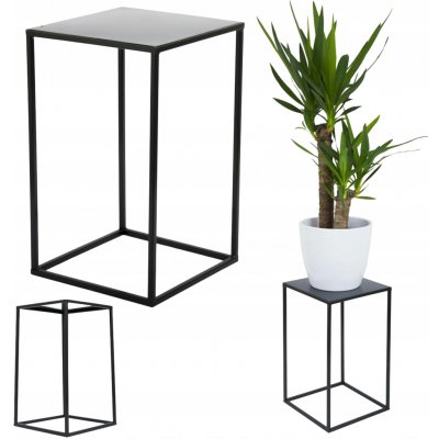 DekorStyle Květinový stojan Charr 40 cm černý – Sleviste.cz