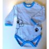 Kojenecké body G-mini Body dlouhý rukáv Bear Blue