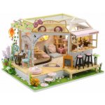 Dvěděti miniatura domečku Kočičí kavárna se zahrádkou 2DM2111 – Zbozi.Blesk.cz
