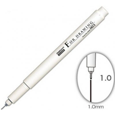 Marvy 4600 Liner for Drawing Černý 1,0mm – Zboží Živě