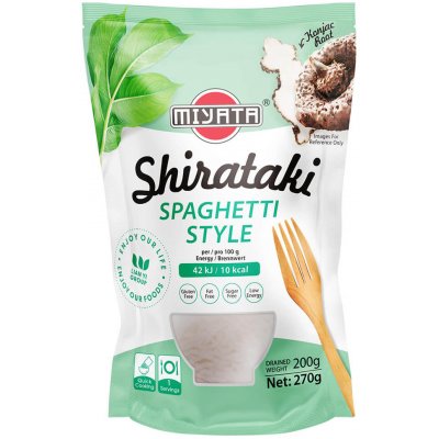 Miyata Konjakové nudle Shirataki Spaghetti v nálevu 270 g – Zboží Mobilmania