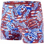 Speedo Space Traveller Essential Allover Aquashort risk red beautiful blue white – Hledejceny.cz