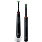 Oral-B Pro 3 3900 Duo Black & Black – Zboží Mobilmania