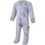 Little Angel Overal smyk Dr Tisk Outlast® Šedý melír šedý melír zvířátka – Zboží Mobilmania
