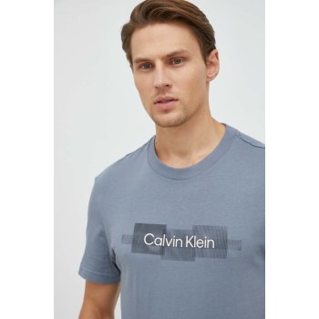 Calvin Klein bavlněné tričko s potiskem