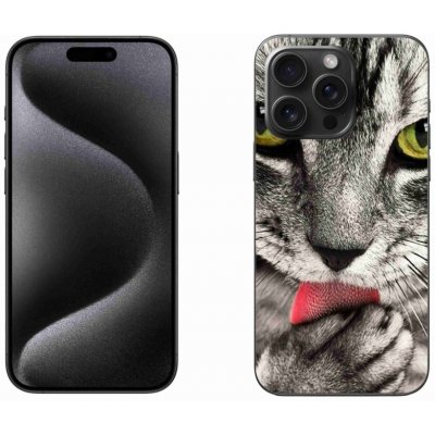 mmCase Gelové iPhone 15 Pro Max - zelené kočičí oči – Zboží Mobilmania