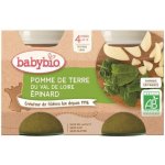 Babybio Brambory se špenátem 2 x 130 g – Zboží Dáma