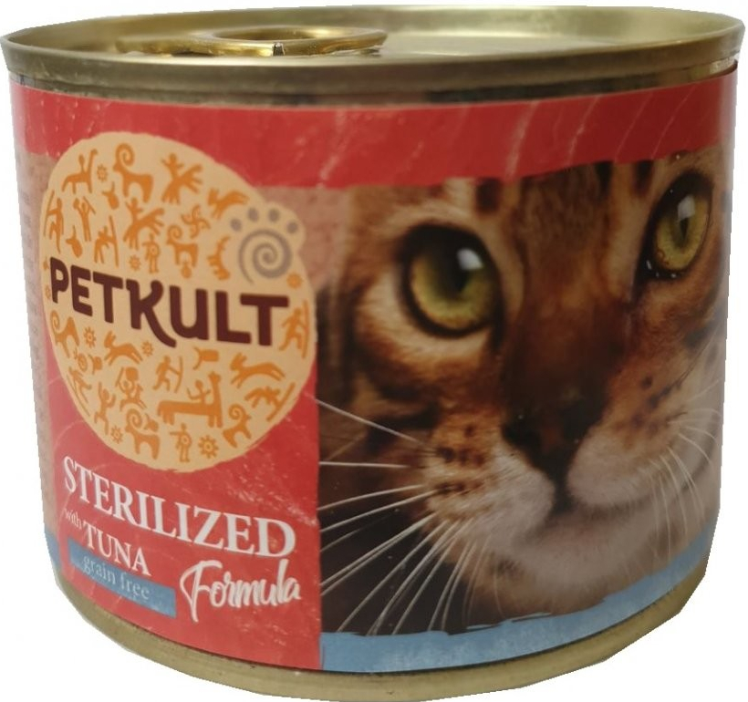 Petkult Cat Sterilized with Tuna GF 12 x 185 g