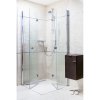 Pevné stěny do sprchových koutů Anima SK - Sprchový kout skládací 100x100 cm, čiré sklo, chrom profil, SIKOSK100100