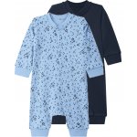 Lupilu Dětský overal na spaní s BIO bavlnou 2 kusy navy modrá modrá – Zboží Dáma