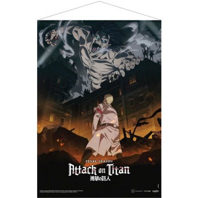 Wallscroll Attack on Titan Final Season Part 1 A Ver. - 70x50 cm – Zboží Mobilmania