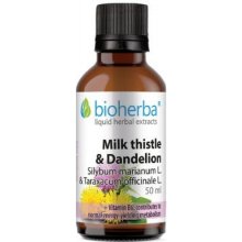 Bioherba Ostropestřec mariánský + pampeliška tinktura 50 ml