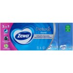 Zewa Deluxe Standard papírové kapesníčky 3-vrstvé 10 ks – Zboží Dáma