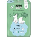 Muumi Baby Pants 6 Junior kalhotkové eko 12-20 kg 36 ks – Hledejceny.cz