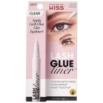 Kiss Lepidlo na řasy s oční linkou Lash Glue Liner Clear 0,7 ml – Zboží Dáma