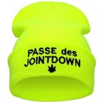 Blingstar beanie WEED PASSE DES JOINTDOWN neon yellow – Hledejceny.cz