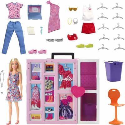 Barbie Mattel Módní šatník snů s panenkou HGX57 – Zbozi.Blesk.cz