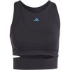 Dámské sportovní tílko adidas Tailored HIIT HEAT.RDY Crop Training Tank Top Womens Black