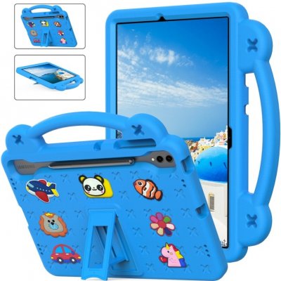 Protemio Fany Dětský kryt na tablet pro Samsung Galaxy Tab S9 FE+ světle 66750 modrý