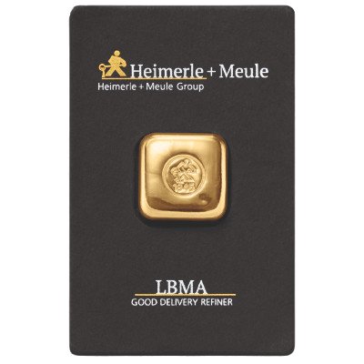 Heimerle + Meule zlatý slitek 50 g – Sleviste.cz