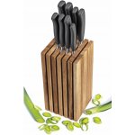 Stojan na nože Zassenhaus 26 cm hnědý dřevěný – Zboží Mobilmania