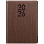 Ctirad Wood A5 Denní 2026 hnědá – Hledejceny.cz
