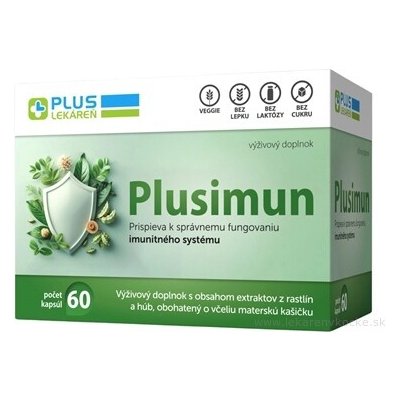 Plus Lékárna Plusimun 60 kapslí – Hledejceny.cz