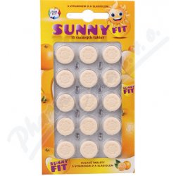 SunnyFit Vitamin D pro děti cucavé tablet 15