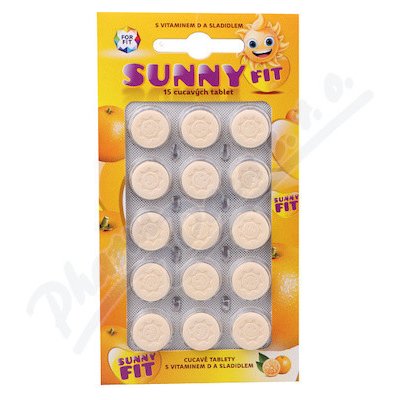 SunnyFit Vitamin D pro děti cucavé 15 tablet – Hledejceny.cz