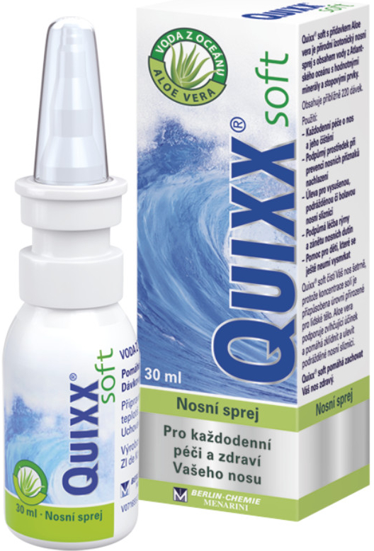 Quixx Soft izotonický nosní sprej 30 ml od 85 Kč - Heureka.cz