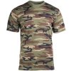 Army a lovecké tričko a košile Tričko Mil-tec US woodland