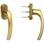 BLAUGELB Okenní klička FGS 1758 45°, trn 43mm, včetně šroubů, F4 starobronz – Zboží Mobilmania