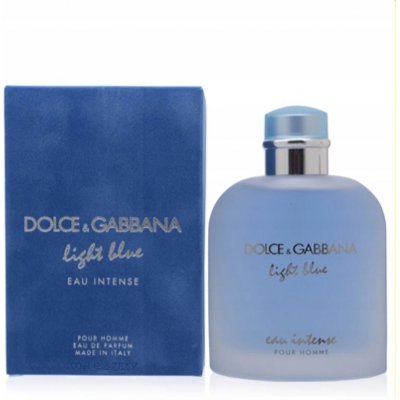 Dolce and Gabbana Light Blue Eau Intense Pour Homme parfémovaná voda pánská 200 ml – Hledejceny.cz