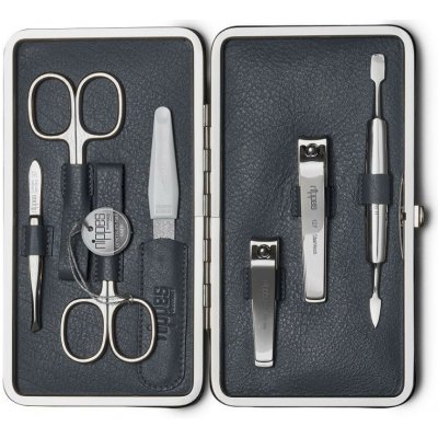 Solingen Dámská kožená sada na manikúru Raute 1036 šedá – Zboží Dáma