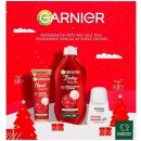 Garnier Repairing Care tělové mléko 250 ml + výživný krém 50 ml + krém na ruce 100 ml + balzám na rty 4,7 ml dárková sada