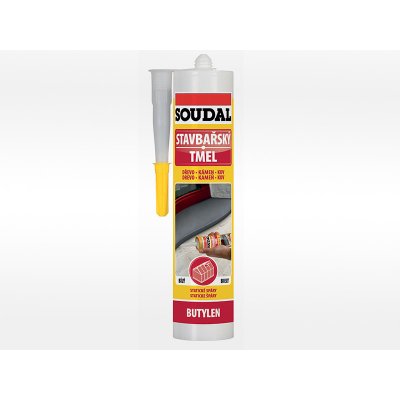 Soudal Stavbařský tmel 280 ml bílá – Hledejceny.cz
