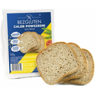 BEZGLUTEN CHLÉB DENNÍ BEZ LEPKU 300 g – Hledejceny.cz