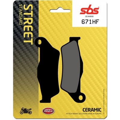 Přední brzdové destičky SBS Royal Enfield 411 Himalayan 2019 - směs HF – Zboží Mobilmania
