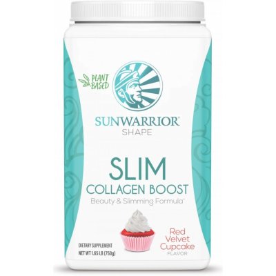 Sunwarrior Slim Collagen Boost Red Velvet Cupcake 750 g – Hledejceny.cz