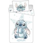 Povlečení do postýlky Lilo and Stitch White Star baby 100 x 135 cm 40 x 60 cm – Zboží Dáma
