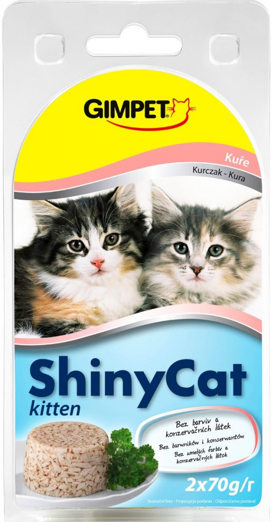 Gimpet ShinyCat Junior kure 2 x 70 g