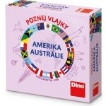 Dino Poznej vlajky Amerika a Austrálie – Sleviste.cz