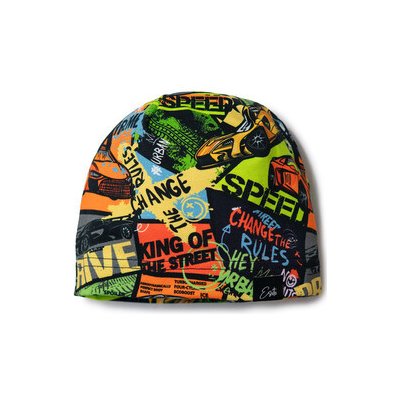 ESITO Jarní čepice Speed cars - černá – Zboží Mobilmania