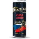 Republica Cuba Libre Rum Cola Limetka 6% 0,25 ml (plech)