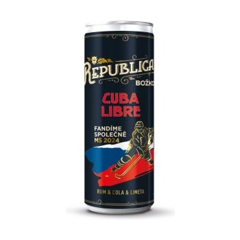 Republica Cuba Libre Rum Cola Limetka 6% 0,25 ml (plech)