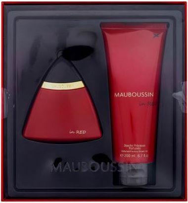 Mauboussin Mauboussin in Red dárkový set parfémovaná voda 100 ml + sprchový gel 200 ml