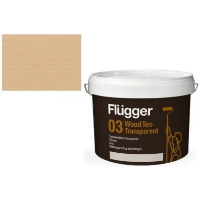 Flügger Wood Tex Aqua 03 Transparent 3 l U601 – Sleviste.cz